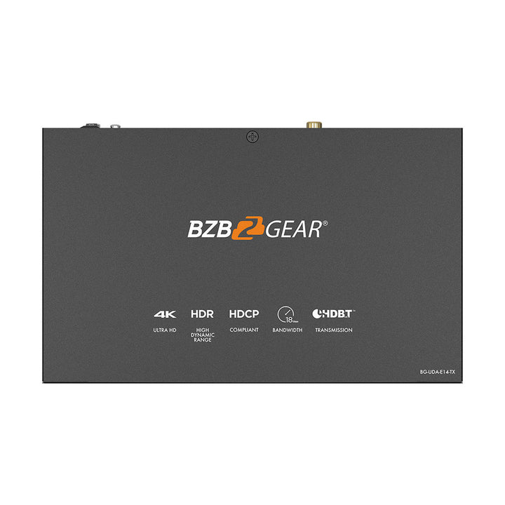 BZBGEAR - 1x8 4K UHD 18Gbps HDMI HDBaset Splitter/Distribution Amplifier over Category Cable (Kit, Includes 8x RX)