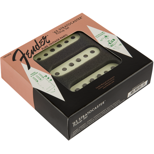 Fender Pure Vintage '65 Strat Pickup Set (3) - Vintage White