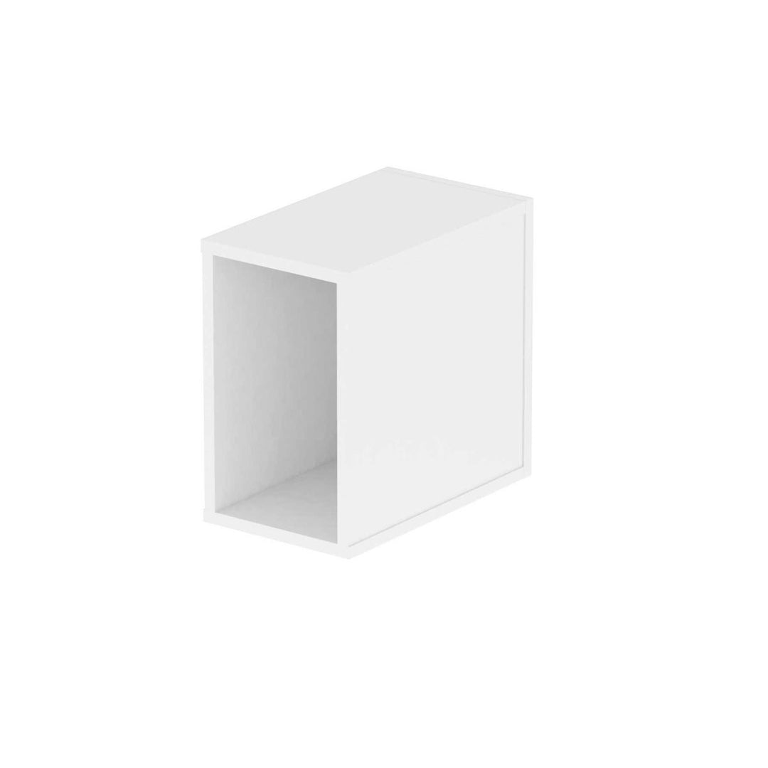 Glorious Record Box 55 Vinyl Storage (Holds 55 Records) - White