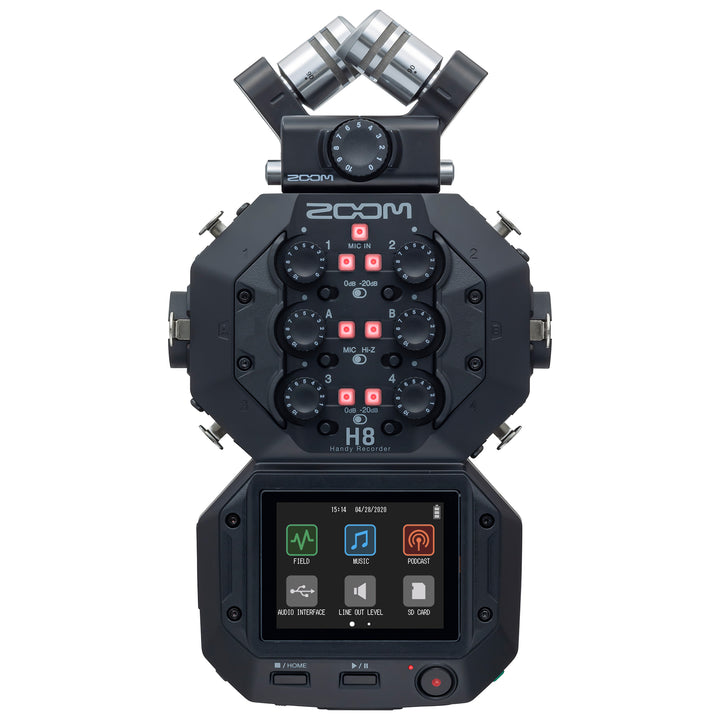 Zoom H8 Handy Recorder Portable Pocket Recording Device