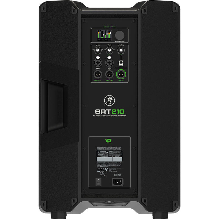 Mackie SRT210 Two-Way 1600W Powered Portable PA Speaker with DSP and Bluetooth - 10”