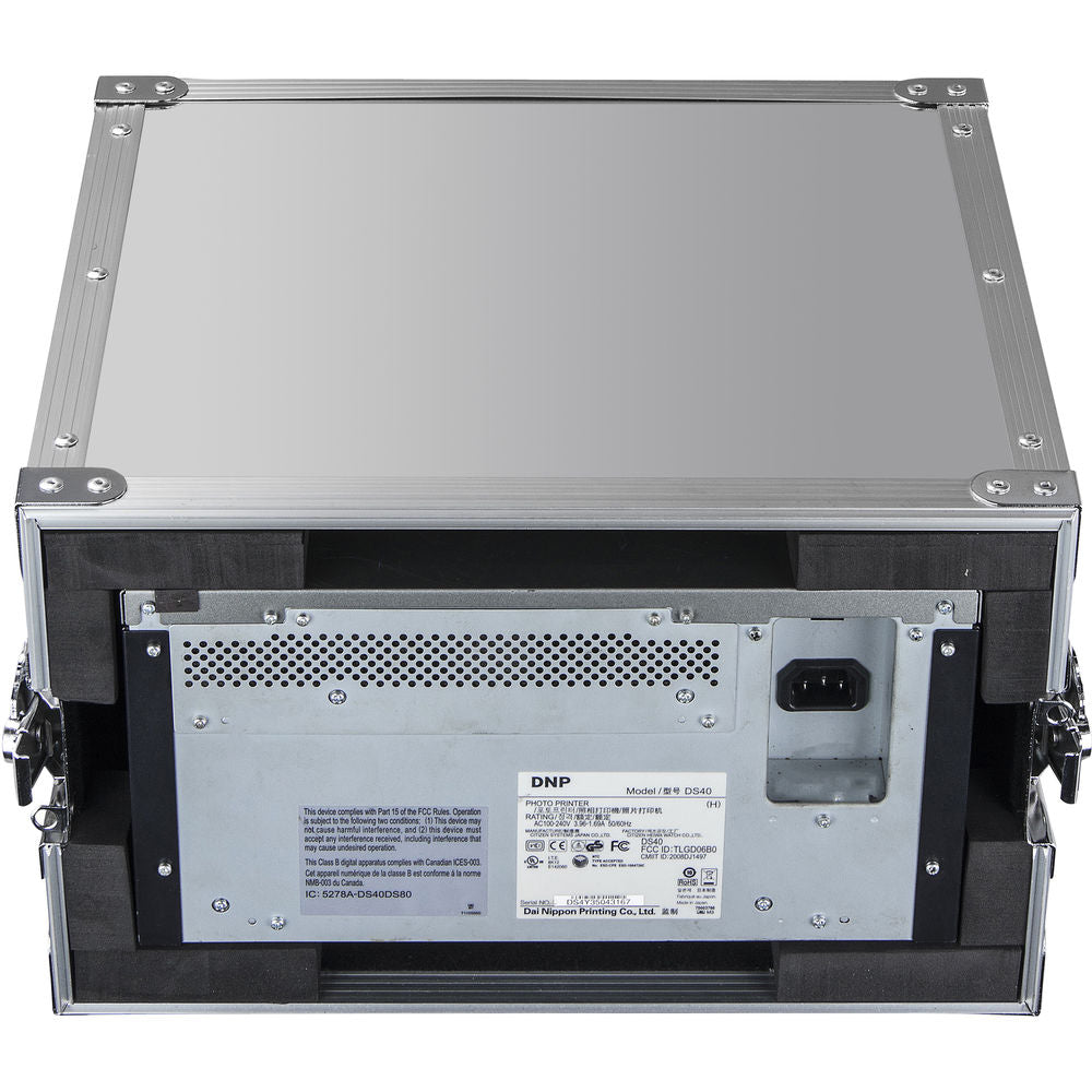 Odyssey FRDNPDS40N DNP DS40 & DS80 Photo Booth Printer Case - Natural Aluminum