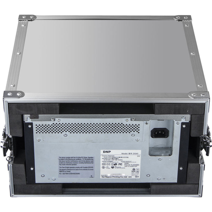 Odyssey FRDNPDS40N DNP DS40 & DS80 Photo Booth Printer Case - Natural Aluminum