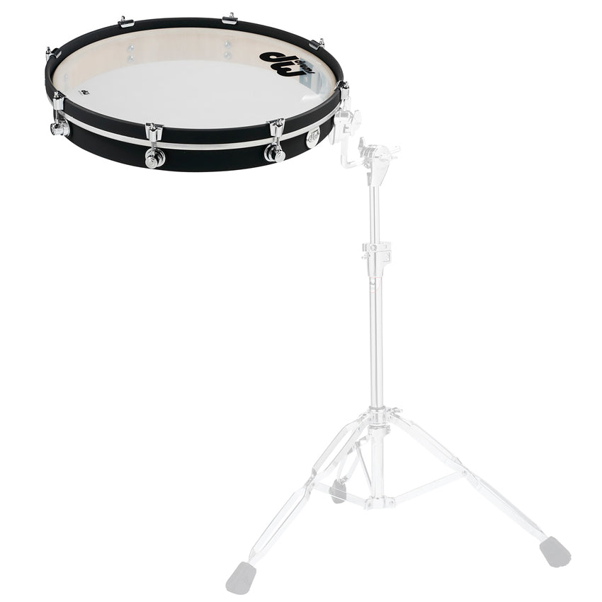 DW Design Series Pancake Drum 2.5x20 Matte Lacquer - Black Satin