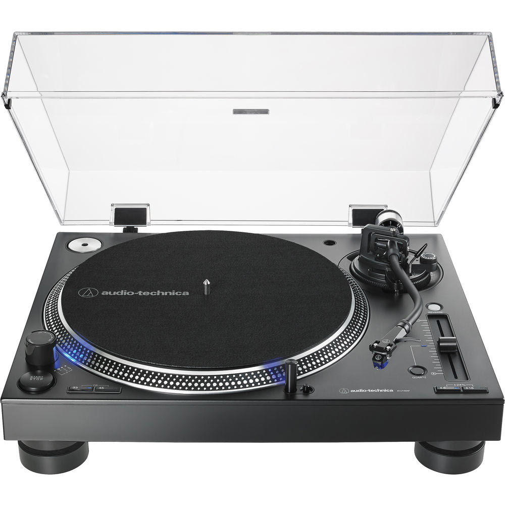 Audio-Technica Consumer AT-LP140XP Direct Drive Professional DJ Turntable - Black