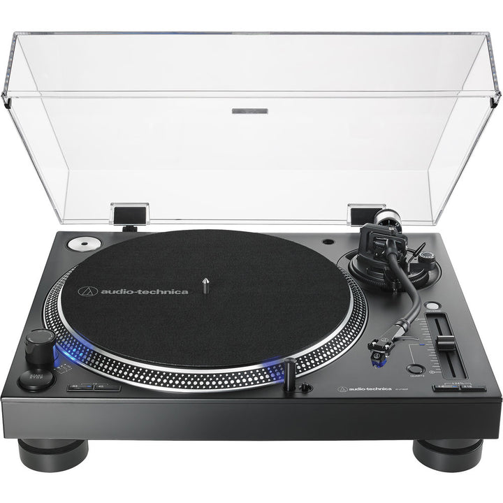 Audio-Technica Consumer AT-LP140XP Direct Drive Professional DJ Turntable - Black