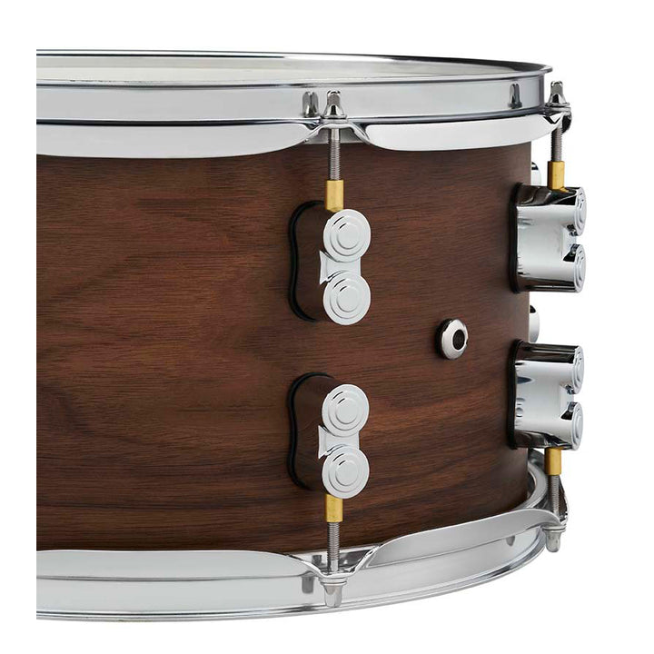 PDP Concept Series Maple Hybrid Limited Edition “EXT-PLY” 7x13 Snare Drum w/ Chrome Hardware - Walnut Natural Satin