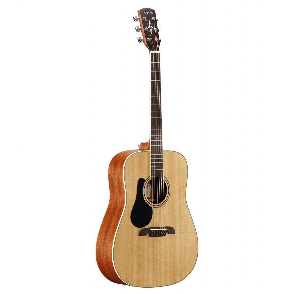 Alvarez AD60L - Artist 60 Series Deadnought Left-handed, Natural Gloss Finish Acoustic Guitar