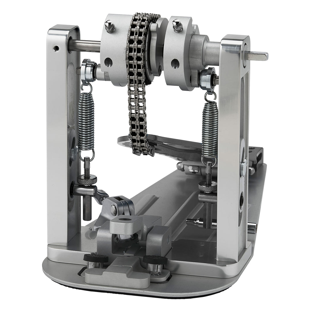 DW CPMCD2GR Machined Chain Drive Double w/ Gray Footboard & Heel