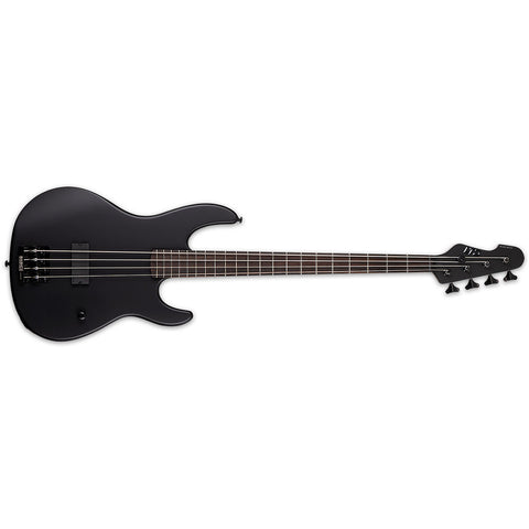 ESP LTD AP-4 Black Metal Bass Guitar - Black Satin – Music City Canada