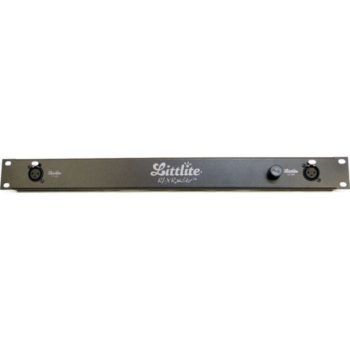 Littlite RLX-A - 1 RU Dual XLR Racklite Panel -No Lamps -No PSU