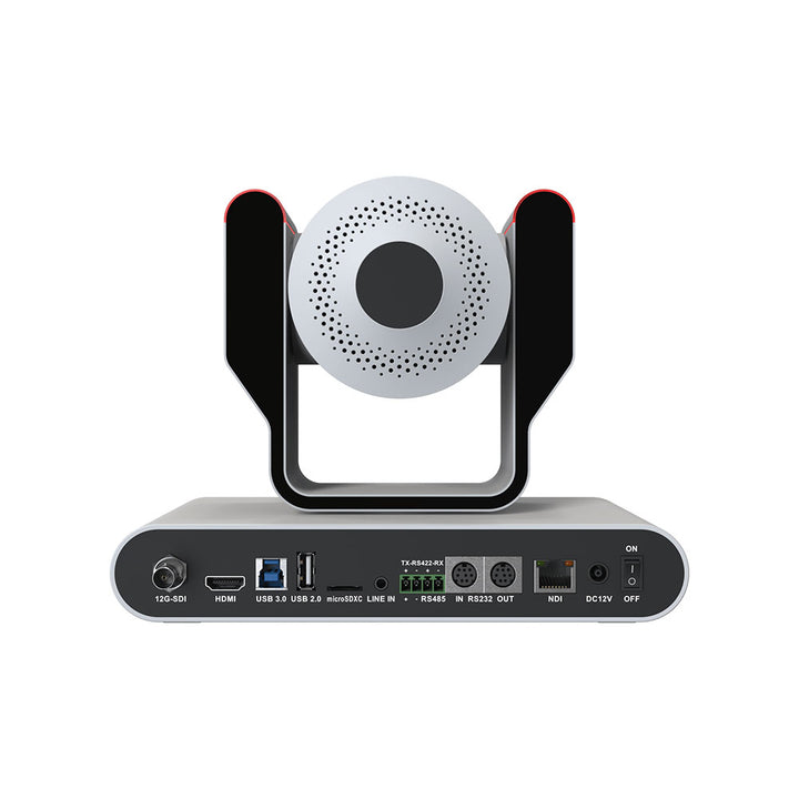 BZBGEAR UPTZ Series Live Streaming PTZ Camera with Tally Lights (White)