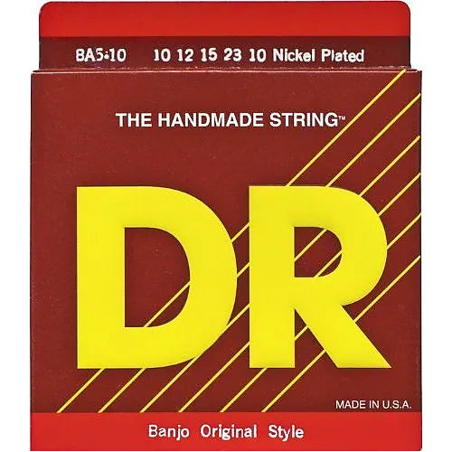 DR Strings BA5-10 (5 String) - BANJO 5 String: 10, 12, 15, 23, 10