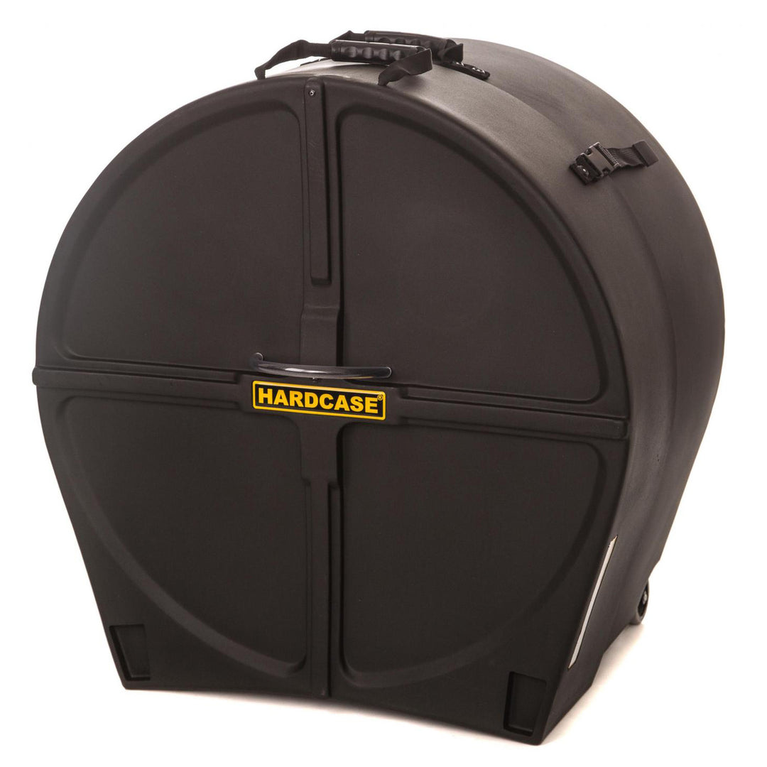 HARDCASE HN26B - Drum Case for Bass Drum w/ Wheels - 26"