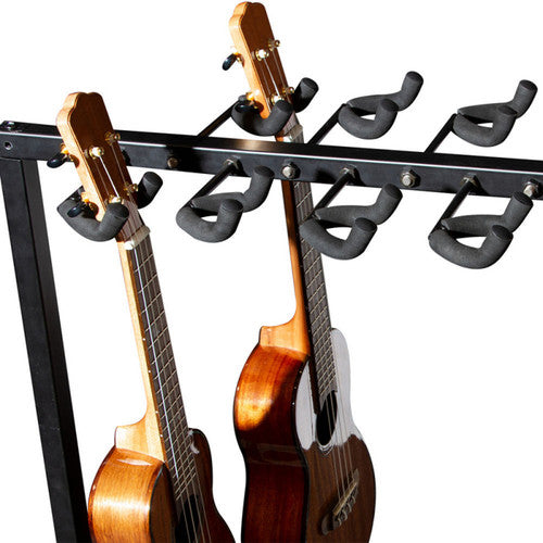 On-Stage GS5012 Ukulele Rack with Foam Holders 12-Space