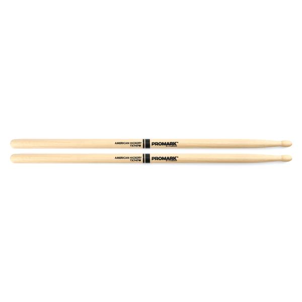 Promark TX747BN-Promark American Hickory 747B Nylon Tip Drumsticks
