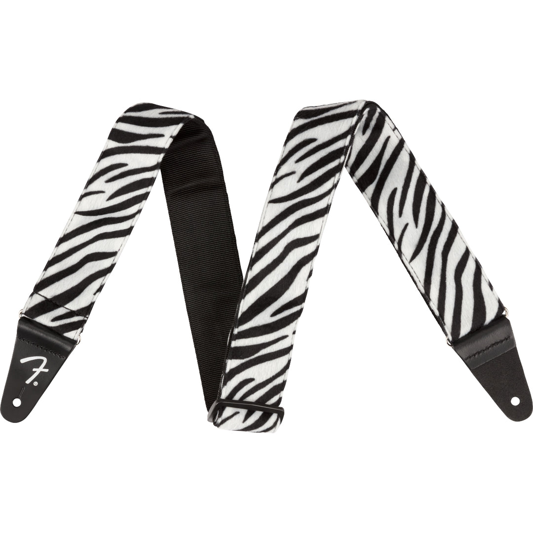 Fender Guitar Strap 2” - Wild Zebra Print