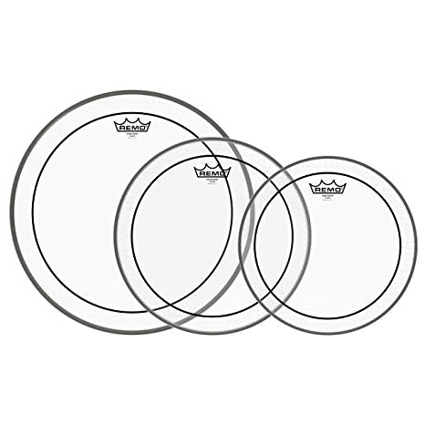 Remo PP-0910-PS - Tom Pk(12'',13'',16'' Clear Ps) Tom Pk(12'',13'',16'' Clear Ps)