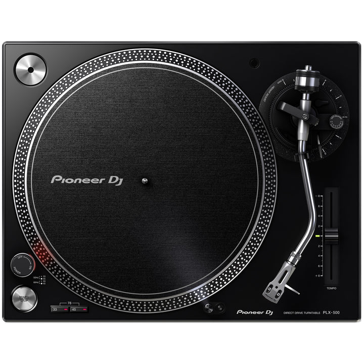 Pioneer DJ PLX-500 High-Torque Direct Drive Turntable - Black