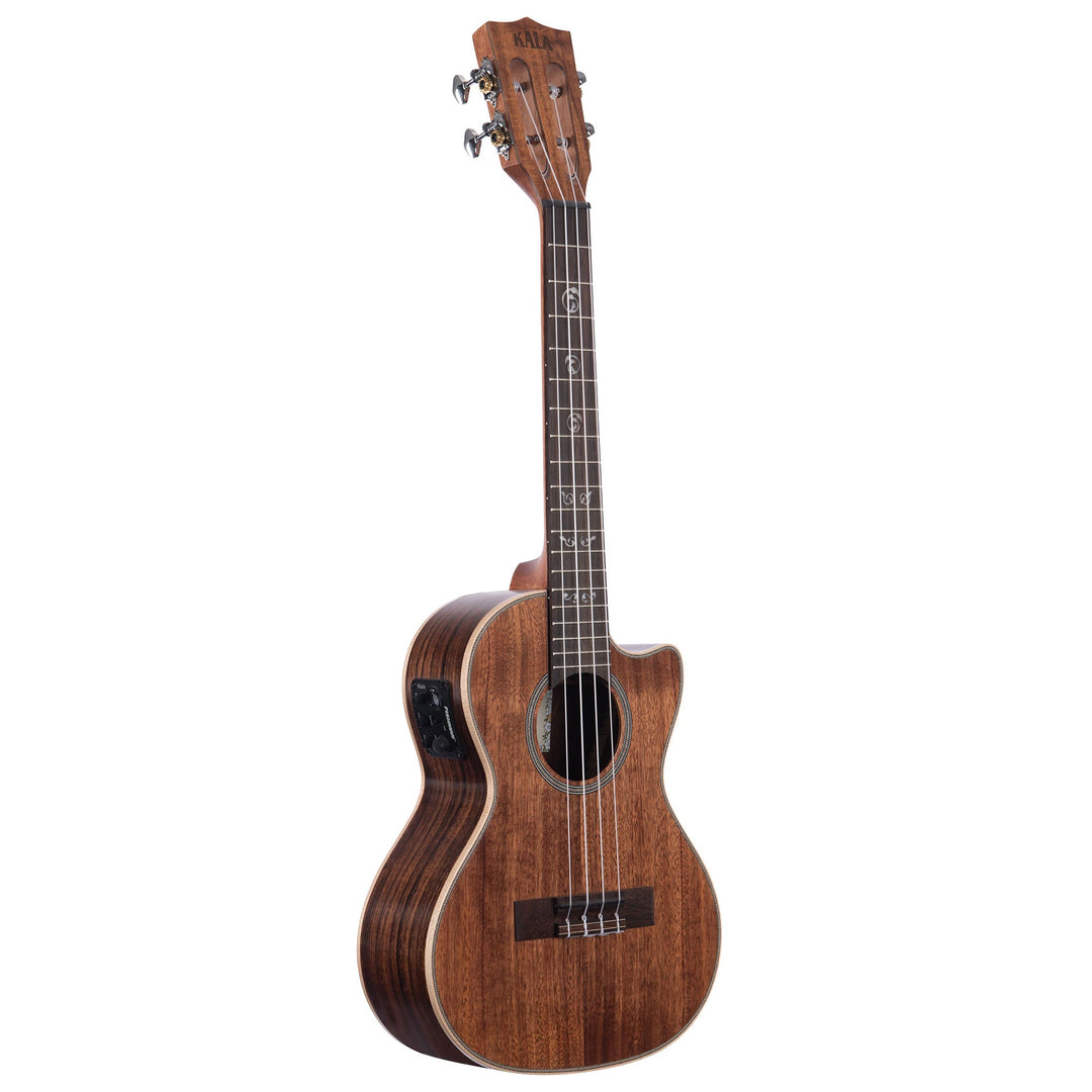 Kala KA-SA-TE-C Solid Acacia Tenor Ukulele w/ Cutaway & Electronics