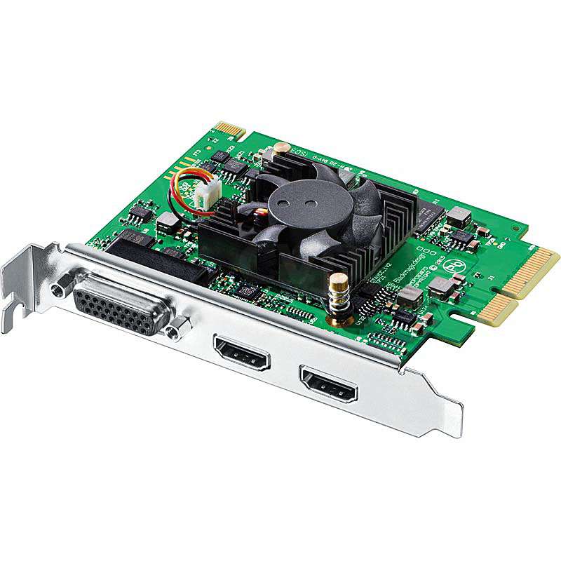 Blackmagic Design Intensity Pro 4K I/O PCIe Card 4-Lane Capture & Playback Card