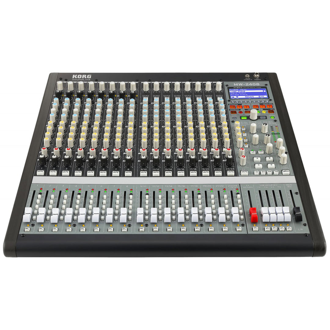 Korg MW-2408 Hybrid Analog Digital Mixer 24-Channels