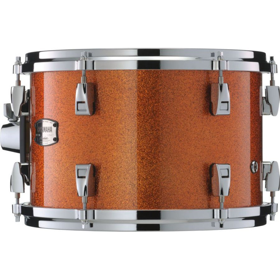 Yamaha Absolute Hybrid Maple 8” x 7” Tom Tom - Orange Sparkle