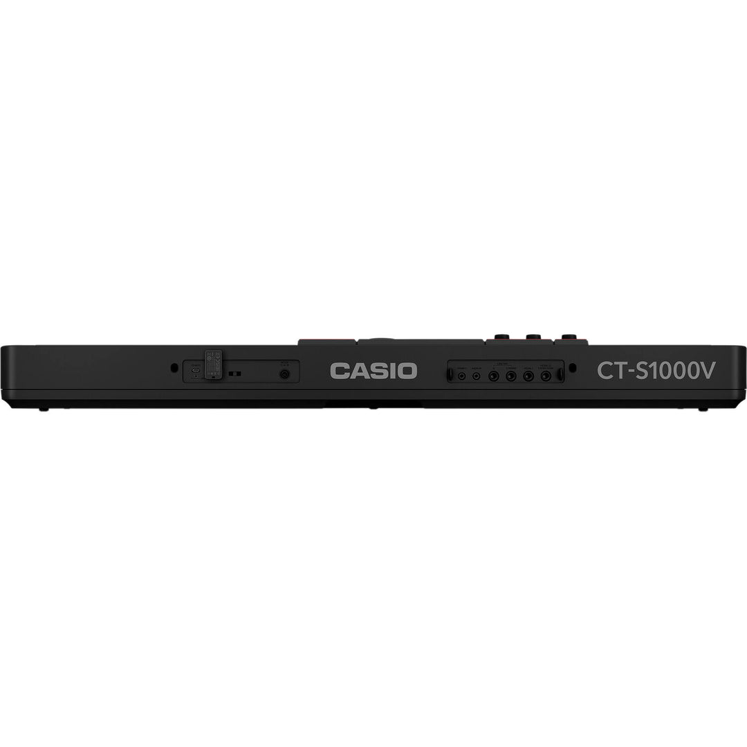 Casio CT-S1000V 61-Key Portable Digital Keyboard w/ Vocal Synthesis & Aix Sound Source - Black