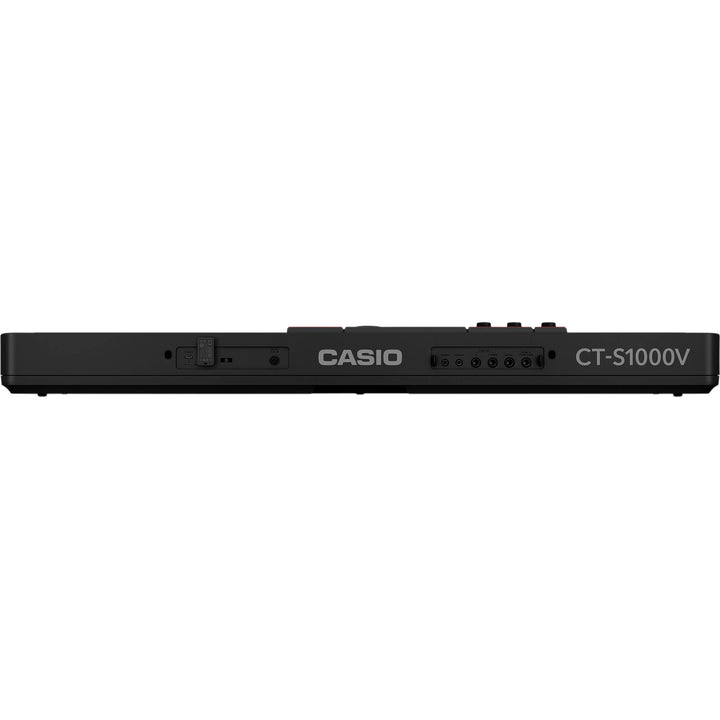 Casio CT-S1000V 61-Key Portable Digital Keyboard w/ Vocal Synthesis & Aix Sound Source - Black