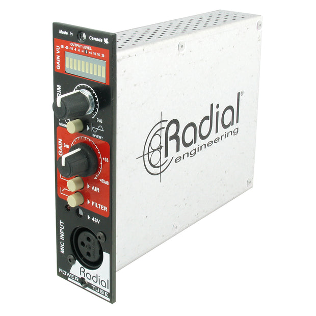 Radial PowerTube 500-Series Vacuum Tube Microphone Preamp