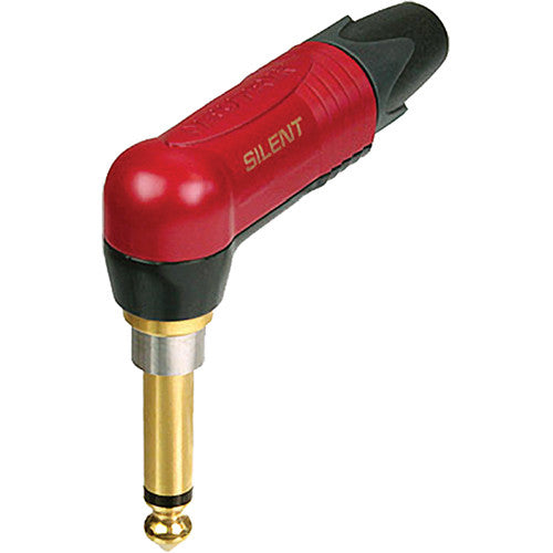Neutrik NP2RX-AU-SILENT - Mono Phone Plug-Gold Plated -Right angle w/Silent Switch