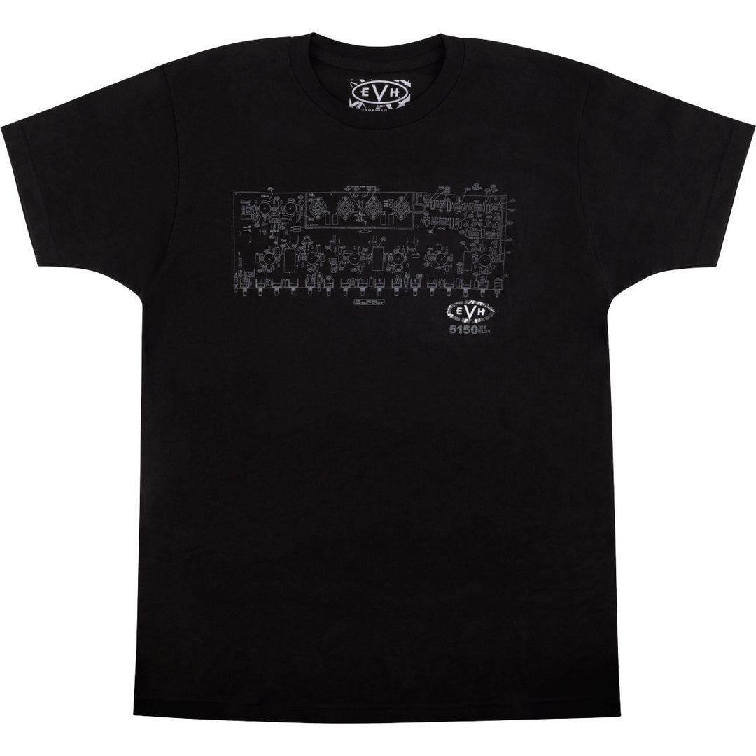 EVH Schematic T-Shirt Black