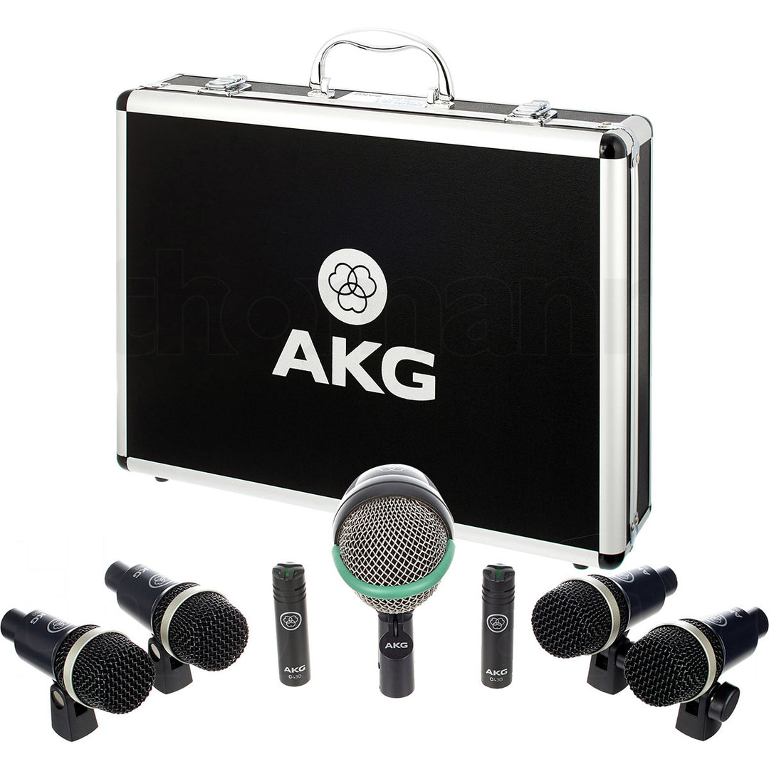 AKG Drum Set Concert I Drum Mic Set w/ 1x D112 MkII, 2x C430