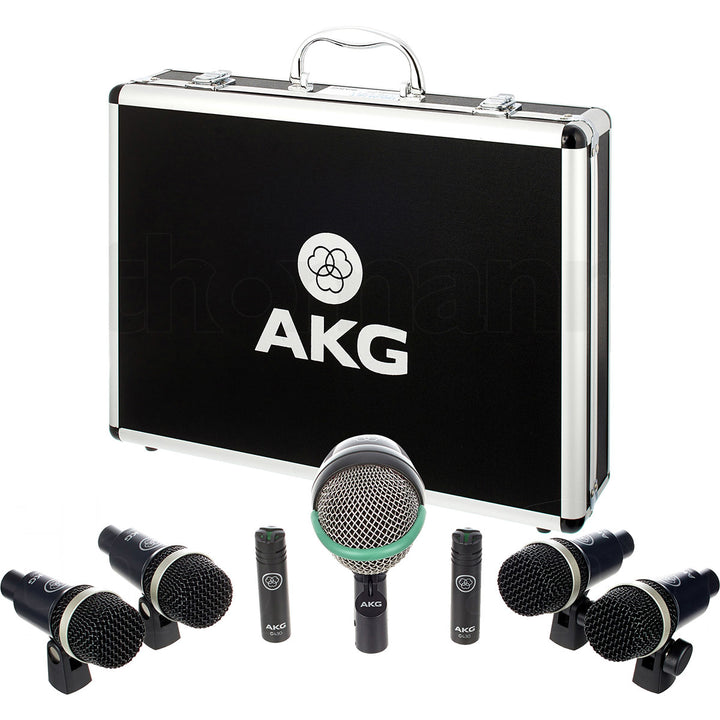 AKG Drum Set Concert I Drum Mic Set w/ 1x D112 MkII, 2x C430