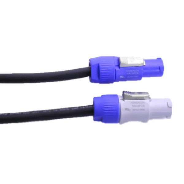 Digiflex PPP-1403-2 - 2 Ft 14/3 Powercon Extension -NAC3FCA to NAC3FCB