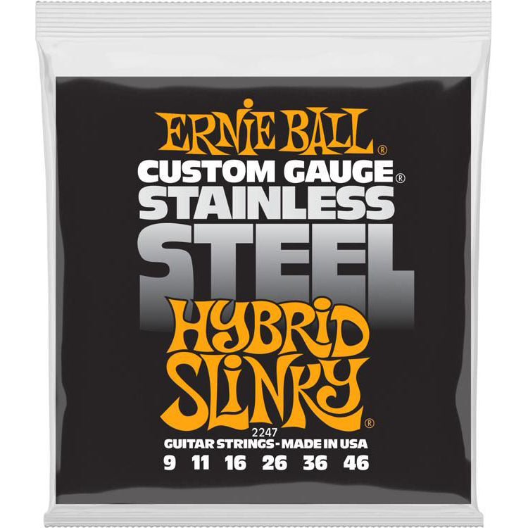 Ernie Ball 2247EB STAINLESS HYBRID SLINKY 9-46