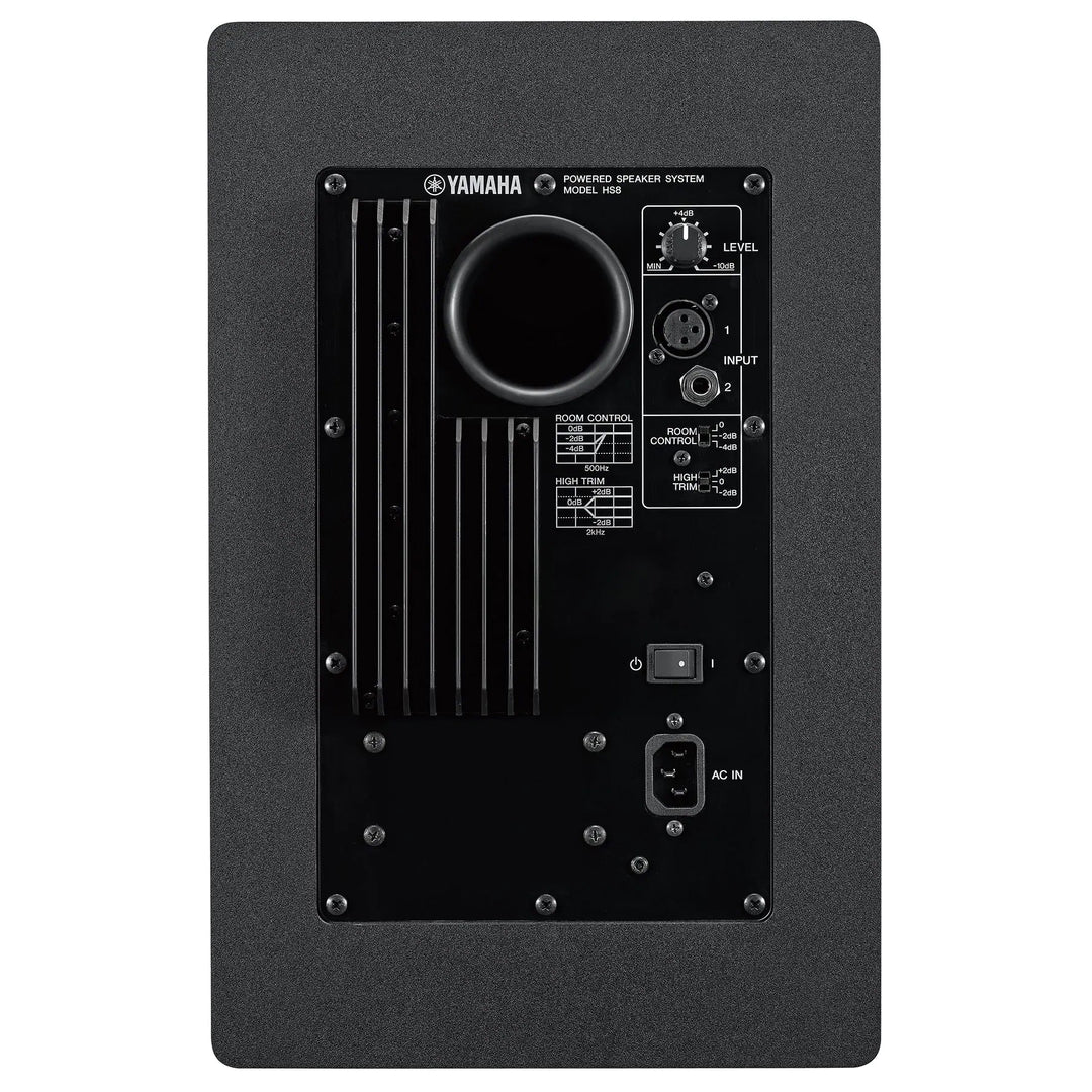 Yamaha HS8 Powered 8" Studio Monitor - Black
