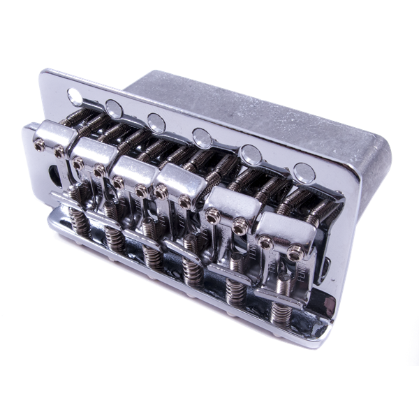 Fender Vintage-Style Standard Series Strat Left-Hand Tremolo Assembly ('06-Present) - Chrome