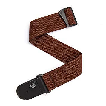 D'Addario PWS109 - 50MM POLYPROPYLENE STRAP BROWN