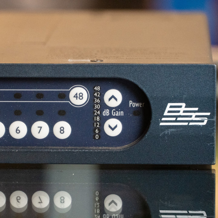 BSS BLU-BIB 8-channel analog break-in box w/ BLU link  (half rack width) (Demo)