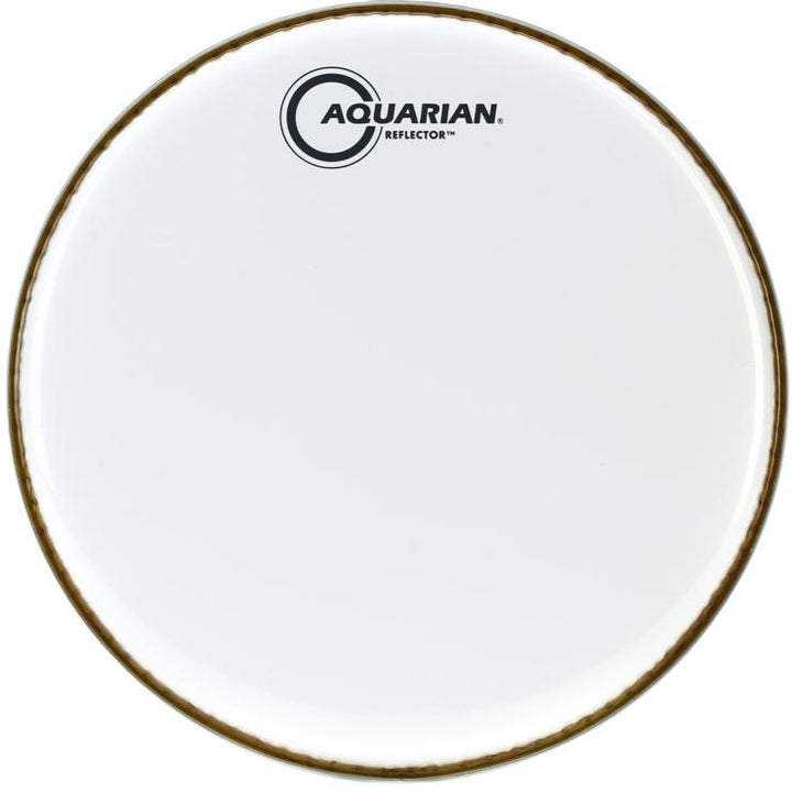 Aquarian REF10W- Aquarian 10" Reflector Drumhead/Ice White