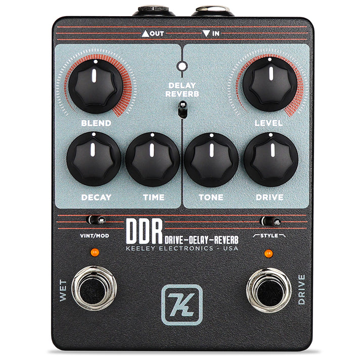 Keeley DDR Drive Delay Reverb Multi-Effect Guitar Pedal