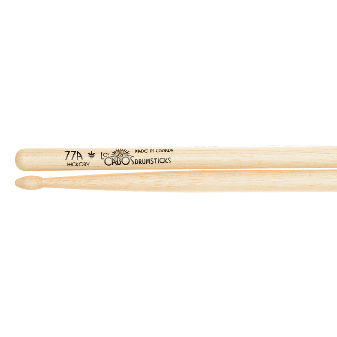 Los Cabos LCD77AH 77A Drum Sticks-White Hickory