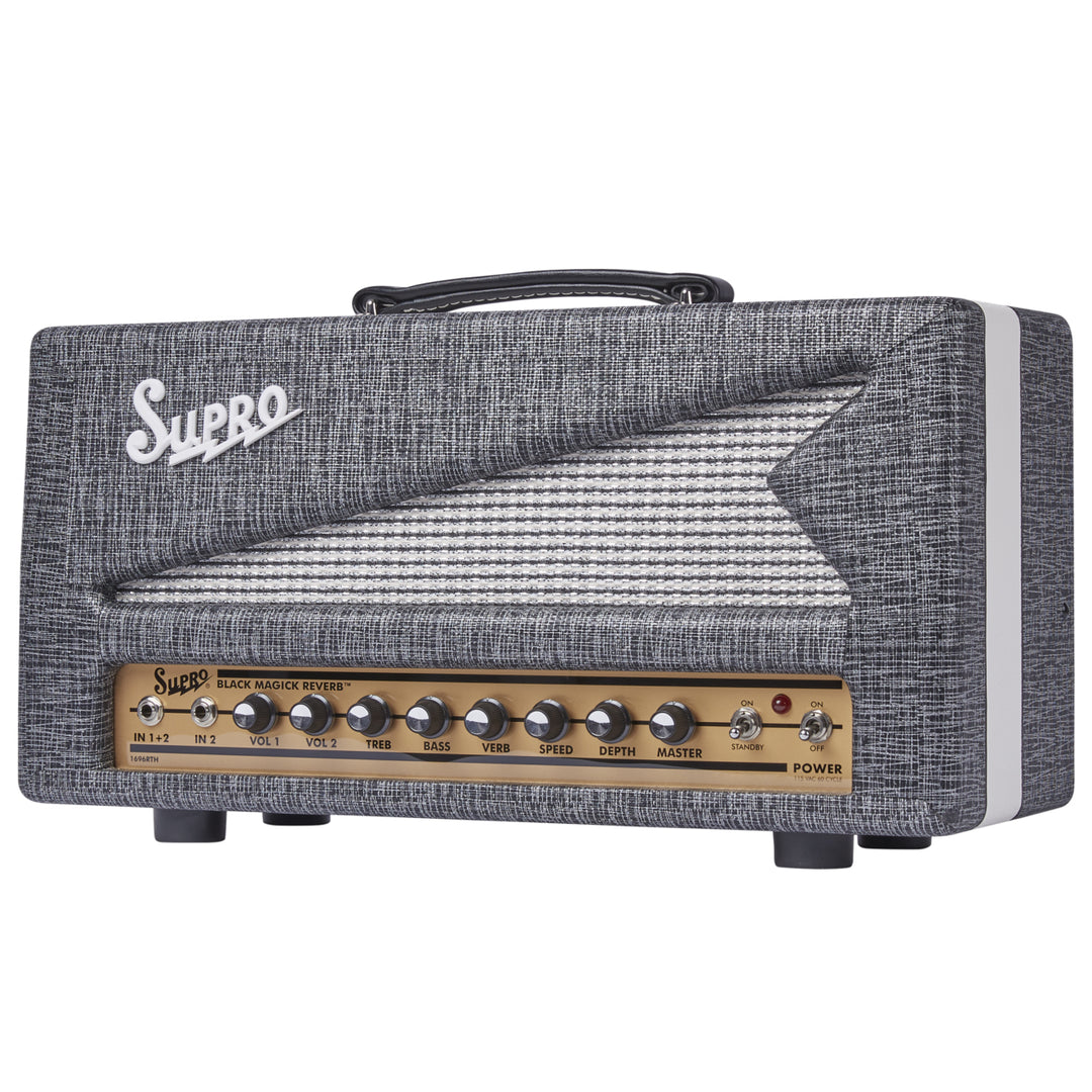 Supro 1696RTH Black Magick Reverb Legend 25-Watt Guitar Amp Head
