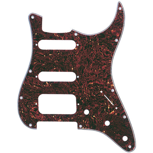 Fender Pickguard for Stratocaster H/S/S 11-Hole Mount 4-Ply - Tortoise Shell