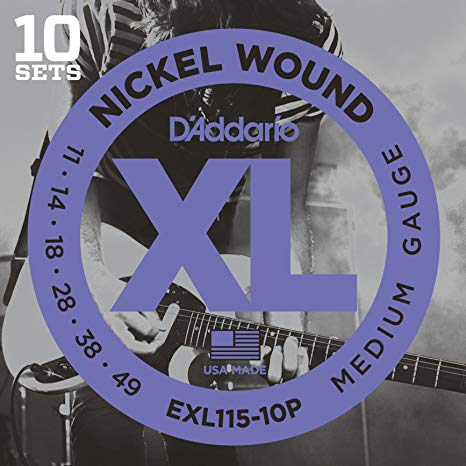 D'Addario EXL115-10P - PROPACK XL BLUES/JAZZ