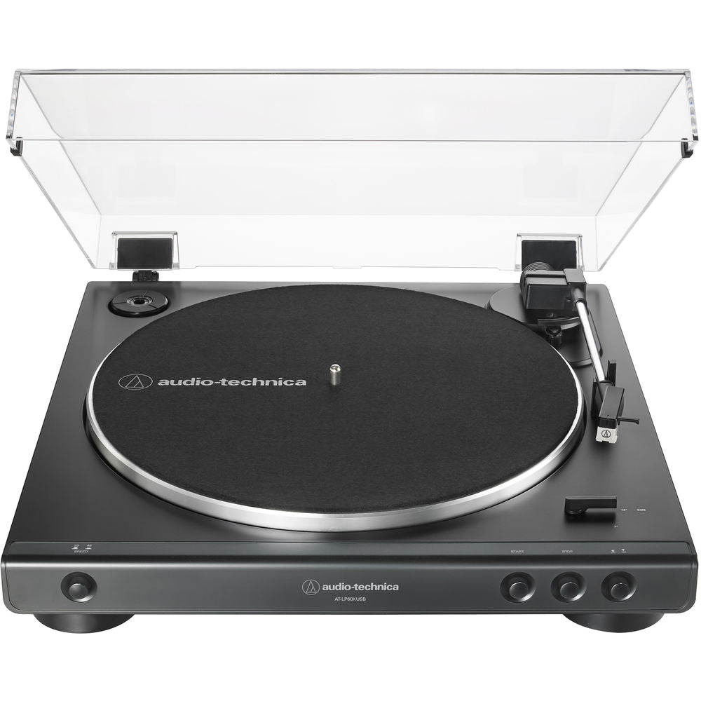 Audio-Technica Consumer AT-LP60XUSB Stereo Turntable - Black