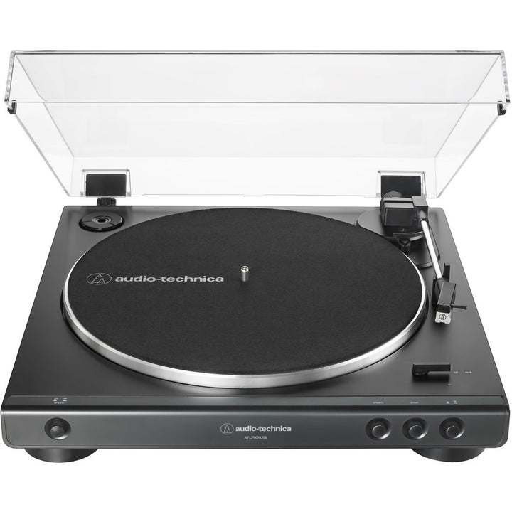 Audio-Technica Consumer AT-LP60XUSB Stereo Turntable - Black