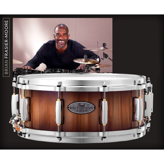 Pearl 14x5 Maple Free Floating Snare Drum Natural Maple