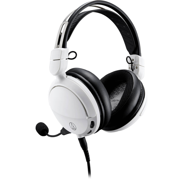 Audio-Technica High-Fidelity Closed-Back Gaming Headset - White